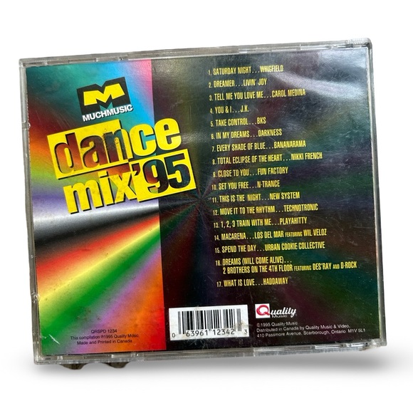 Muchmusic Dance mix 1995 mixed CD - Picture 2 of 2